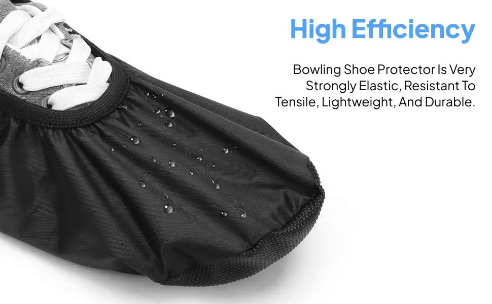 Wear Resistant Bowling Shoe Cover Dustproof Protector Accessory for Ten Pin Bowling Shoes Slide view 3