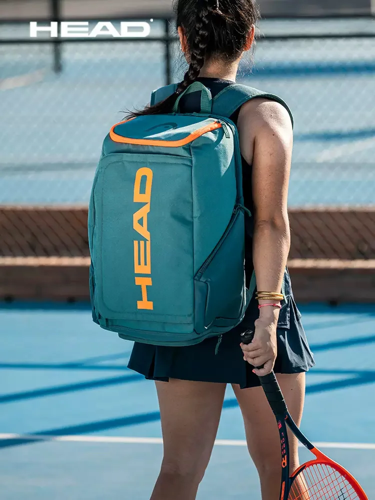 2024 Original HEAD Tennis Bag Radical PRO Series Tennis Backpack Padel Racket Tennis Sports Backpack Badminton Tennis Racket Bag