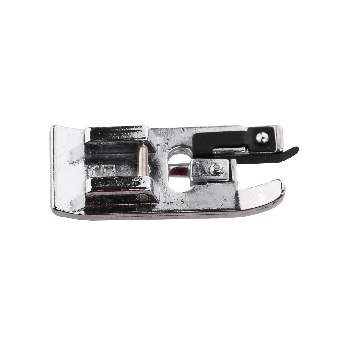 Multifunctionele overlock naaivoet naaimachine Zilver hard metaal Lage schacht Compatibele zijsnijder Naadafwerking