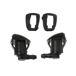 2 Stuks Ventilator Vorm Ruitenwisserring Jet Nozzle Spray Voor Toyota E120 Corolla Camry Xv30 Auto Windscherm Accessoires