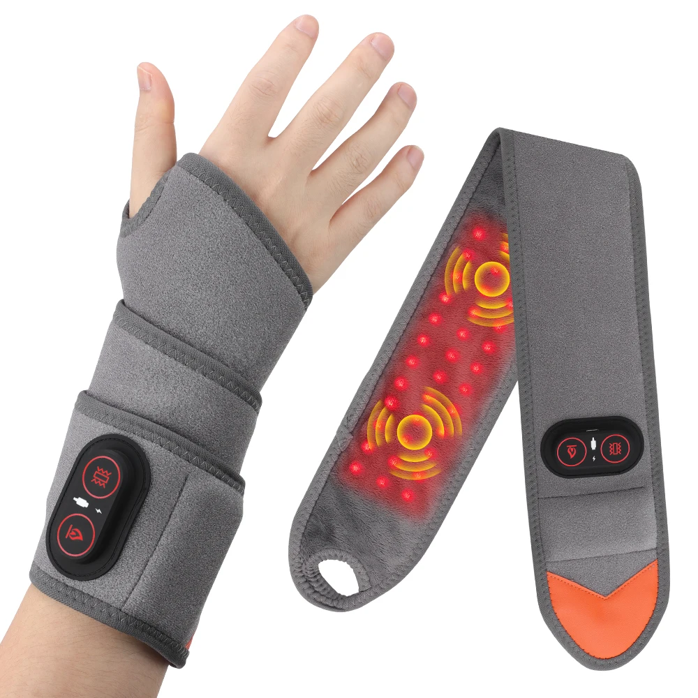 Wireless Vibration Heating Wrap 36pcs LED Beads 660&850nm Red Light  Versatile Body Heating Pad for Knee Elbow Wrist Ankle - AliExpress 66