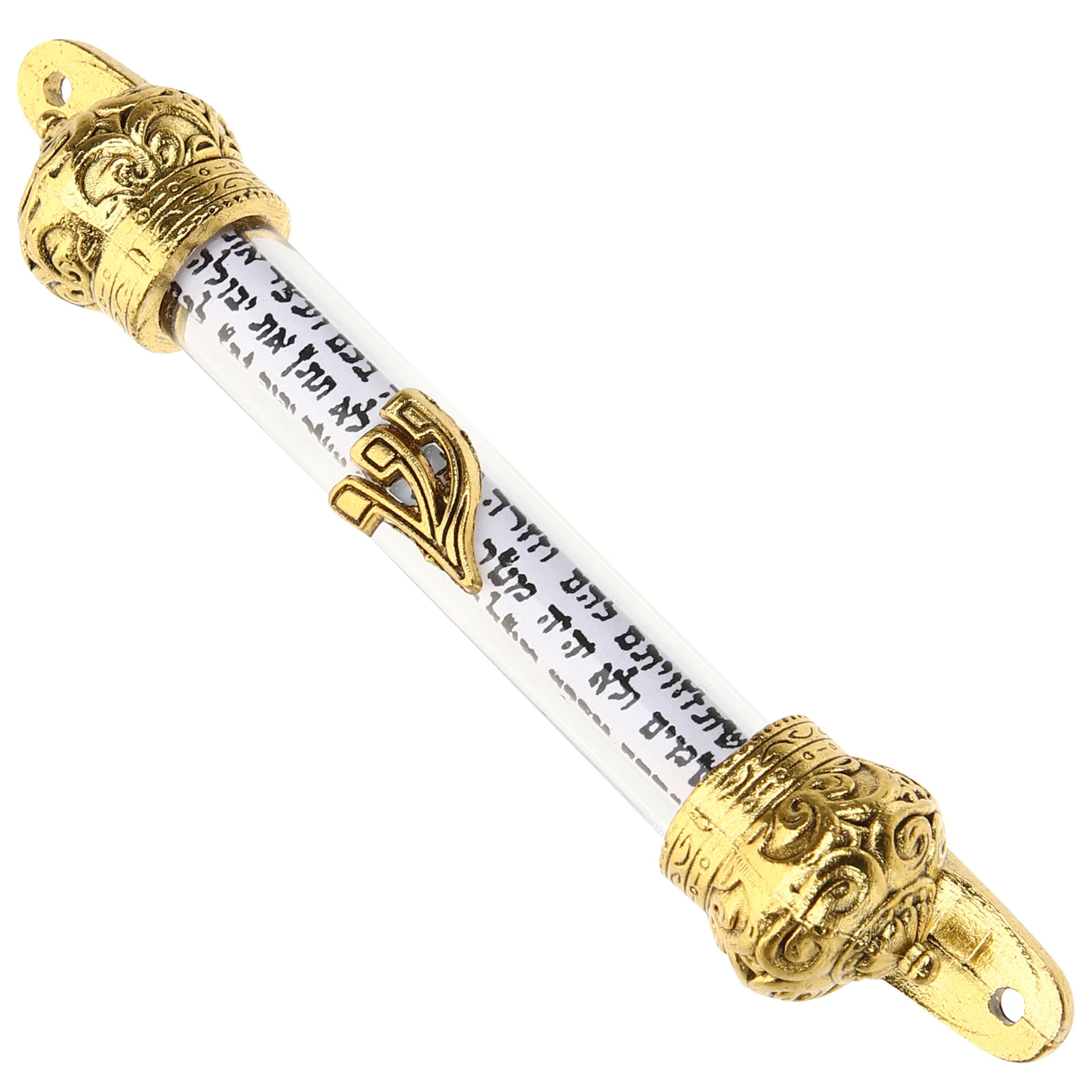 Religious Design Mezuza Jewish Mezuzah Case Gatepost Holy Scroll Wedding Ceremony Decorations Home Door Toddler Enlace