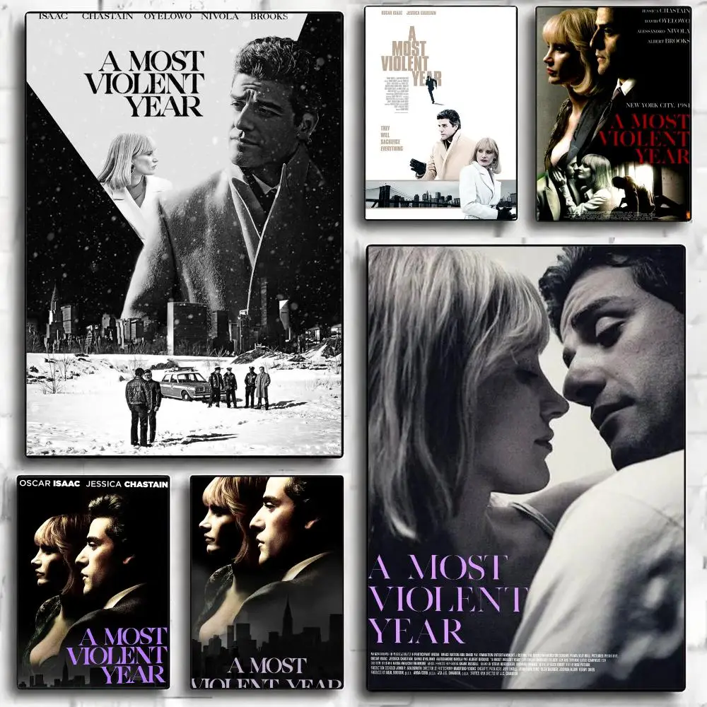 classic movie A-A Most Violent Year-R Painting Calligraphy Nature Inspired Artwork for Living Room  Home Decoration