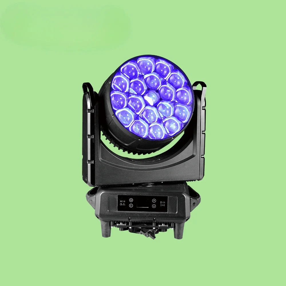 

Dj Disco's latest 19 * 40W RGBW 4in1 Waterproof Light Emitting Diode Moving head beam of light Cleaning Zoom Stage Light