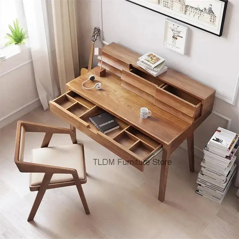 Armchair Wood Dining Chairs Home Furniture Nordic Soft Pack Seat Backrest Chair Solid Nordic Dining Chair for Kitchen Furniture