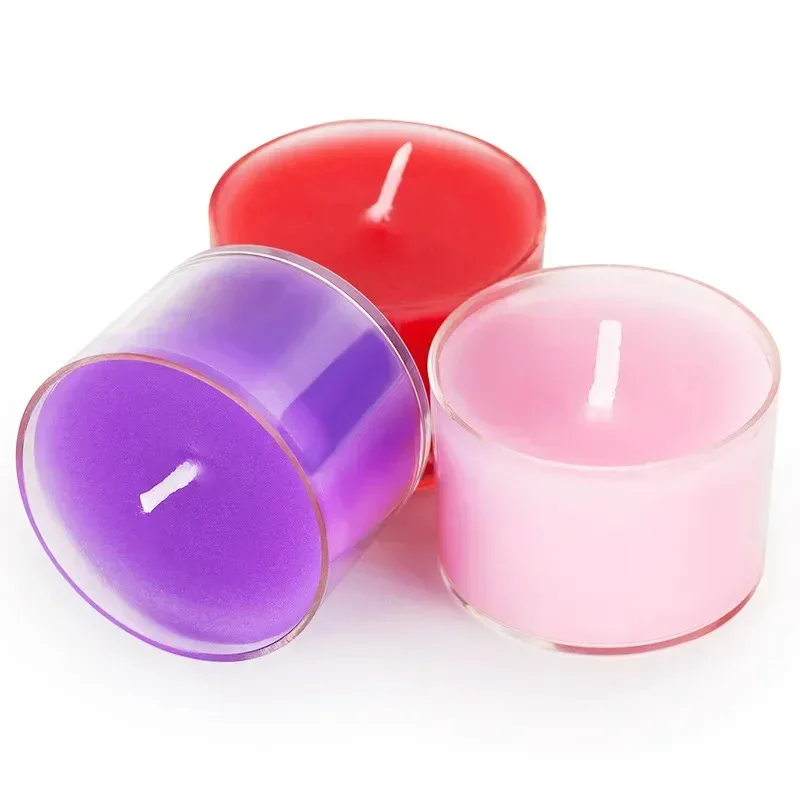 3 Pcs Sexy Candle Low Temperature Candle Bdsm Drip Wax Sex Toys for Adult Games Flirting Candle SM Adult Toys Dripping Wax Game