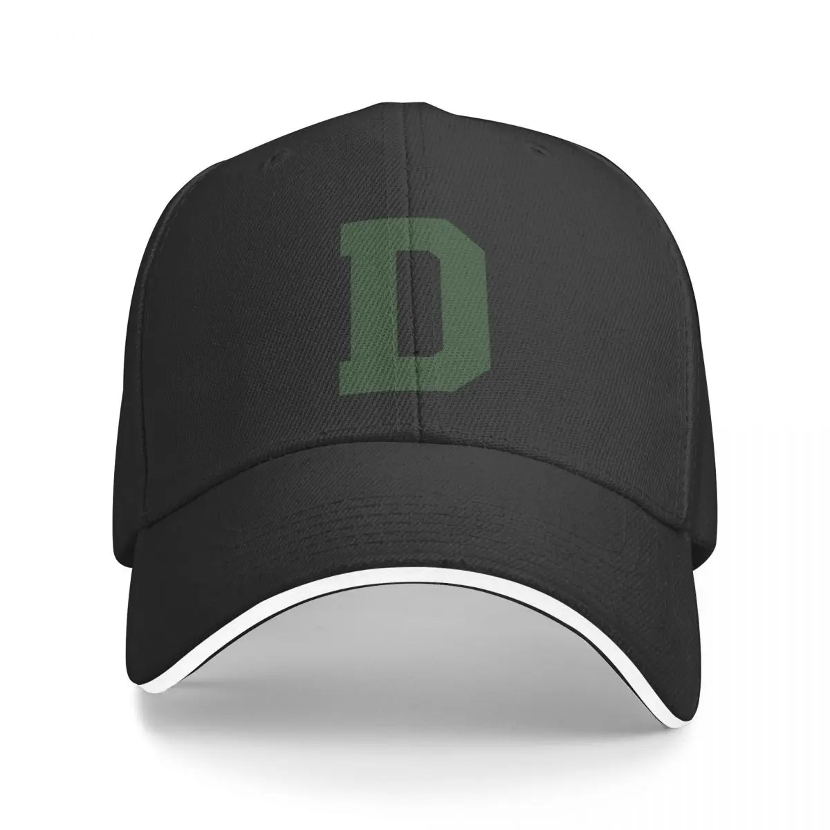 

Alphabet, Green D, Sports letter D Baseball Cap Trucker Cap Sun Cap Designer Man Women's