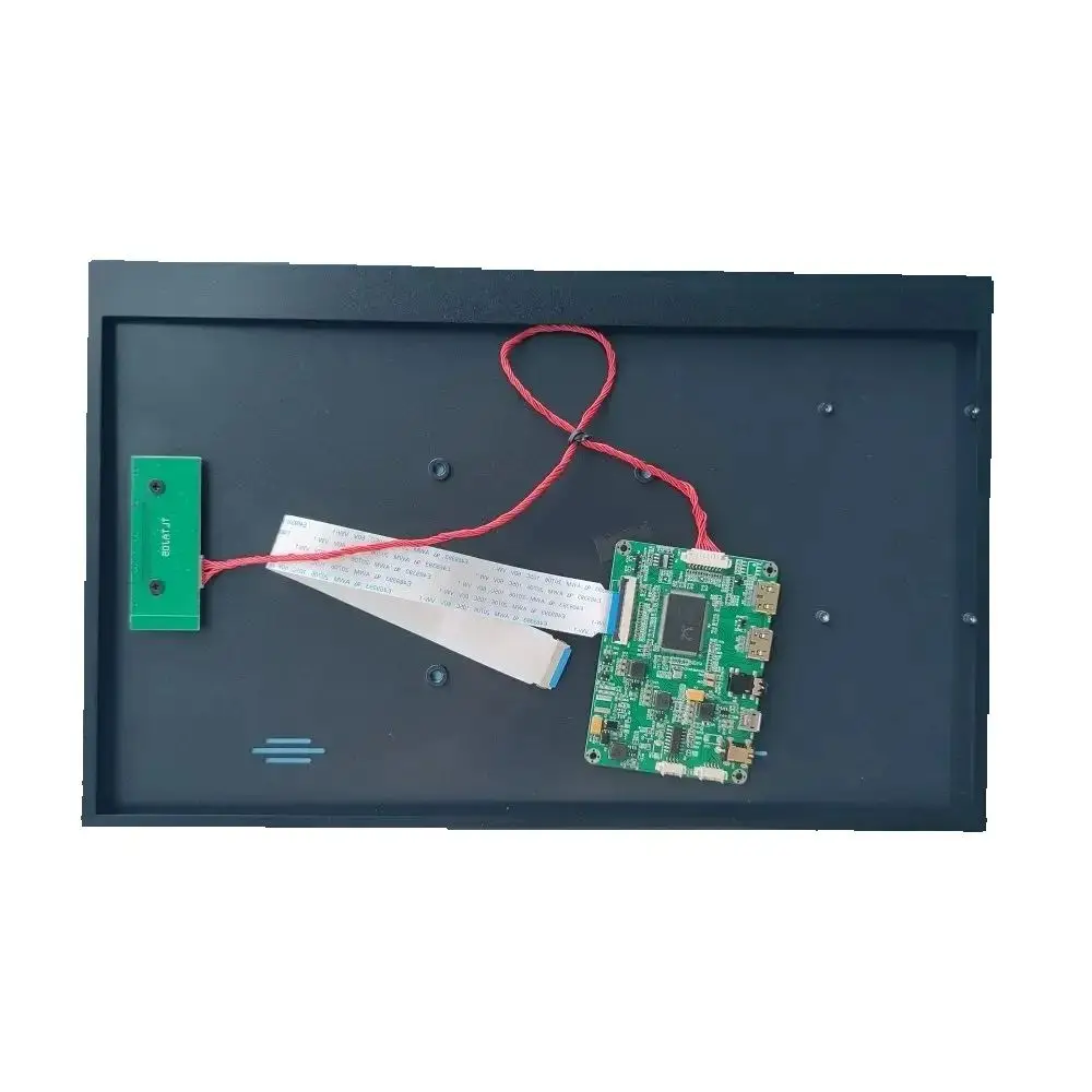 Metal alloy Ultra-thin Panel Back cover case box + EDP Controller board 2 Mini HDMI-compatible kit LTN156HL01 15.6