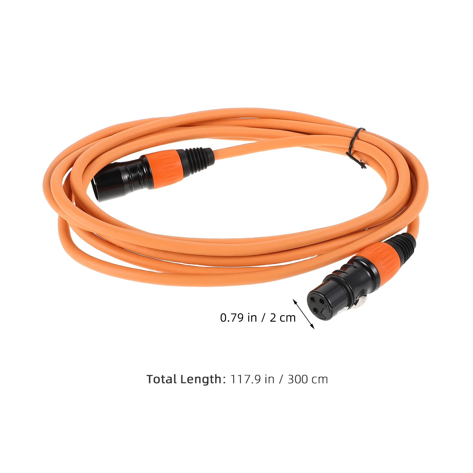 

2pcs Xlr Microphone Cable Male To Female 10Ft Braided Audio Cable For Mixer Mic Monitor Sound Equipment Cord