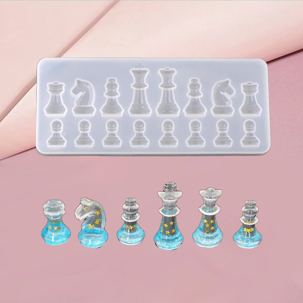 

chess mold silicone mold DIY mold molds for DIY crafts making supplies