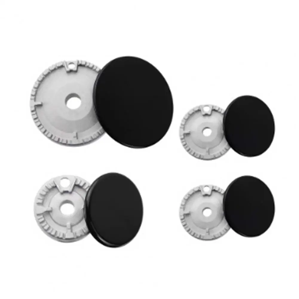 Durable Stove Accessories High Temp Resistant Gas Stove Burner Cover Set for Samsung Matag Stovetops Easy Installation for Gas