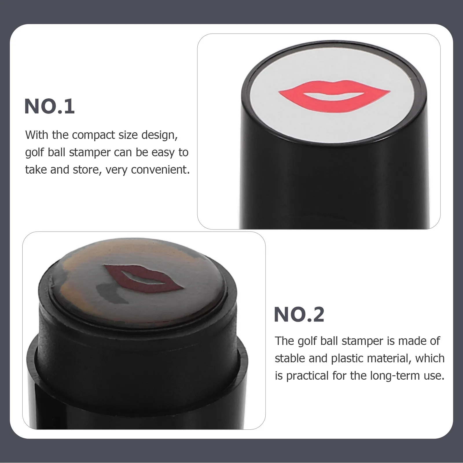 مضحك كرة جولف ختم الحبر الذاتي الختام فريد كرة جولف ماركر المحمولة الغولف اكسسوارات للرجال هدية باردة طوابع كرة الغولف