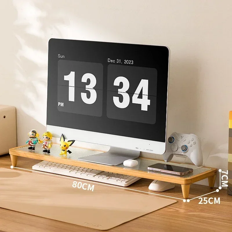 New model Household GoodsMonitor Height Increase Rack Computer Desktop Height Storage Rack Computer Floating Desktop Rack