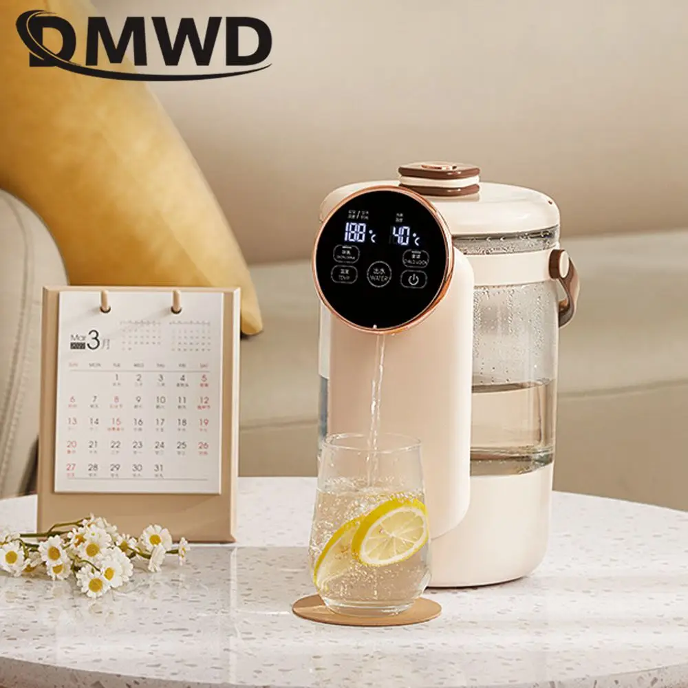 DMWD 3L Electric Kettle Tea Maker Heating Machine Instant Hot Water Dispenser Office Boiler Warmer Drinking Fountain 40~100℃