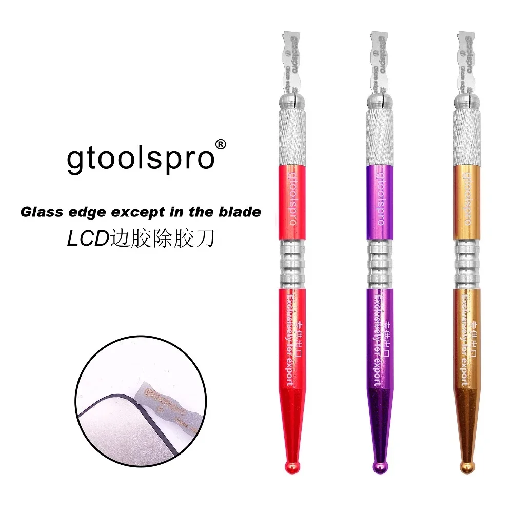 Gtoolspro G-005 7in1 Glue Cleaning Removal Blade Knife For Curved Edge Screen iPhone Samsung Huawei Repair Tools