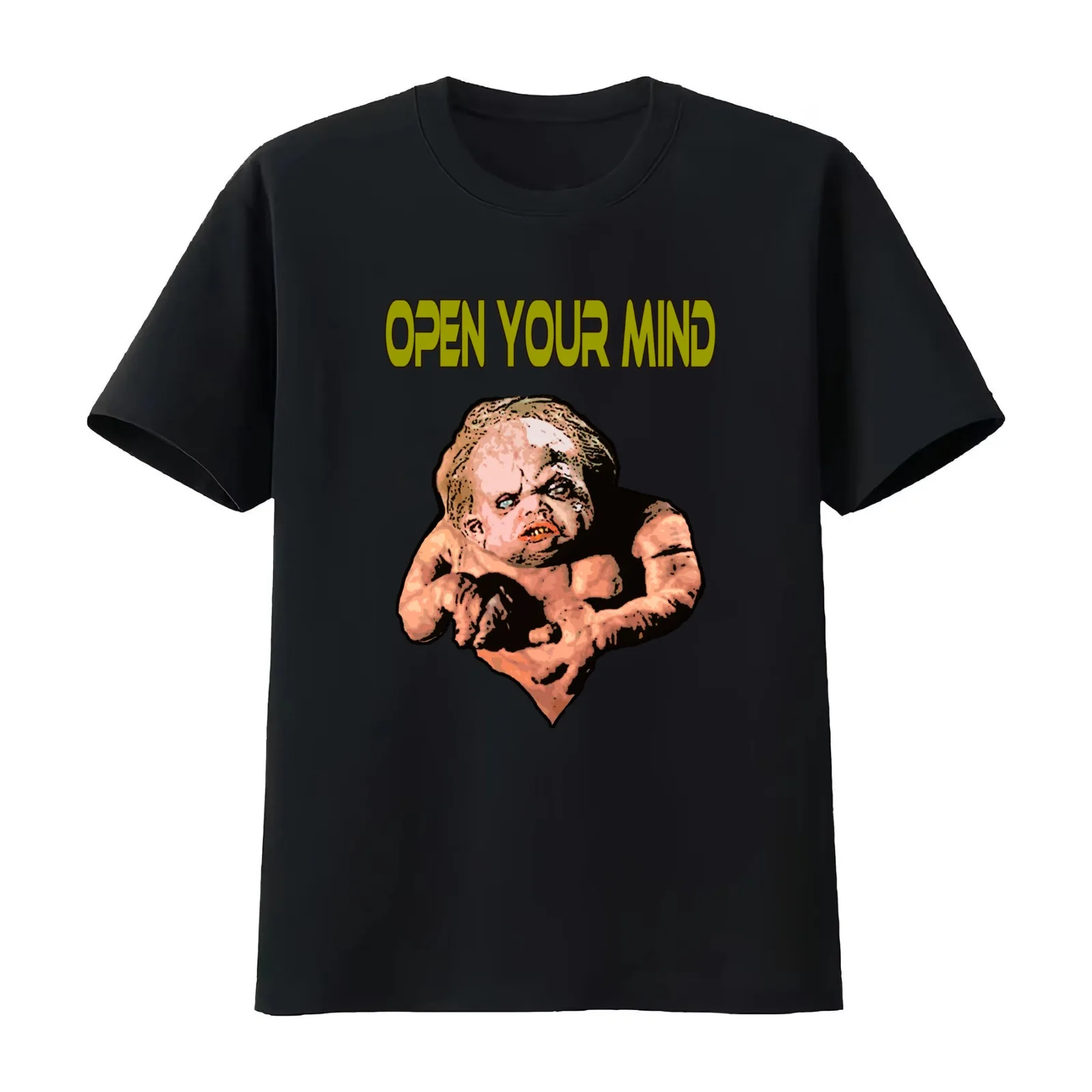 Kuato! Sticker T-Shirt Summer Casual Cotton Tee Oversized Streetwear Tops Vintage Graphic Print Loose Fit Short Sleeve