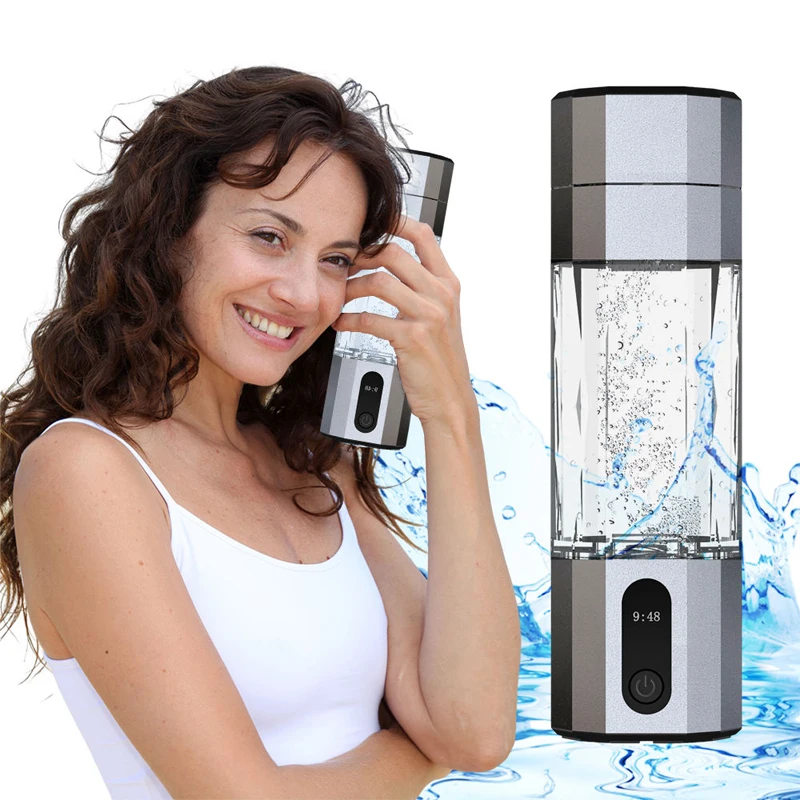 

Best Hydrogen Generator Ionizer H2 Rich Cup 4000-6000PPB Portable Hydrogen Rich Health Maker USB Hydrogen Water Bottle
