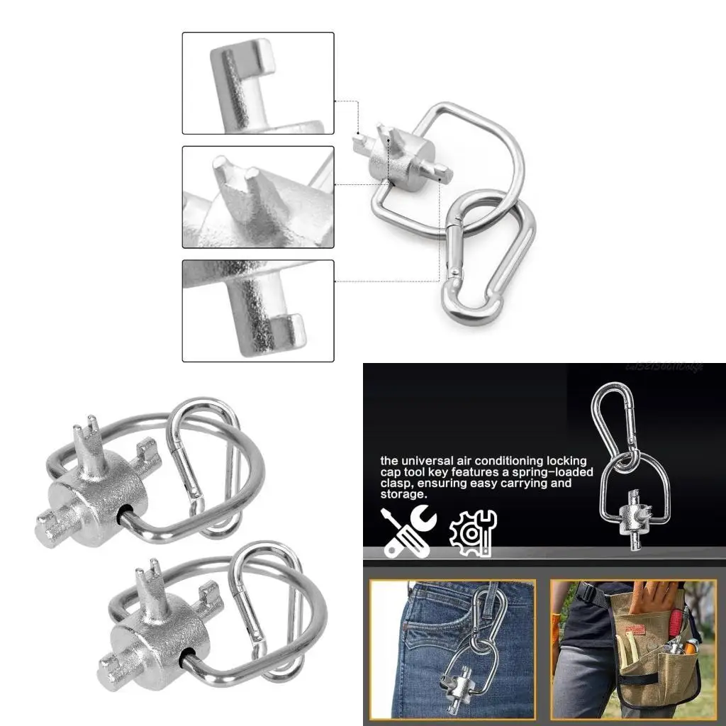 Công cụ khóa khóa điều hòa 27RB Thích hợp cho chất làm lạnh 410A R22 đảm bảo an toàn trong hệ thống làm lạnh không khí