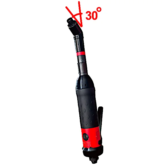 TY12645A90 Industrial Angle Drills 90 degree | 4,500 rpm |.45 |Side and Rear Exhaust | Collet capacity 6.0 mm - 6.6 mm