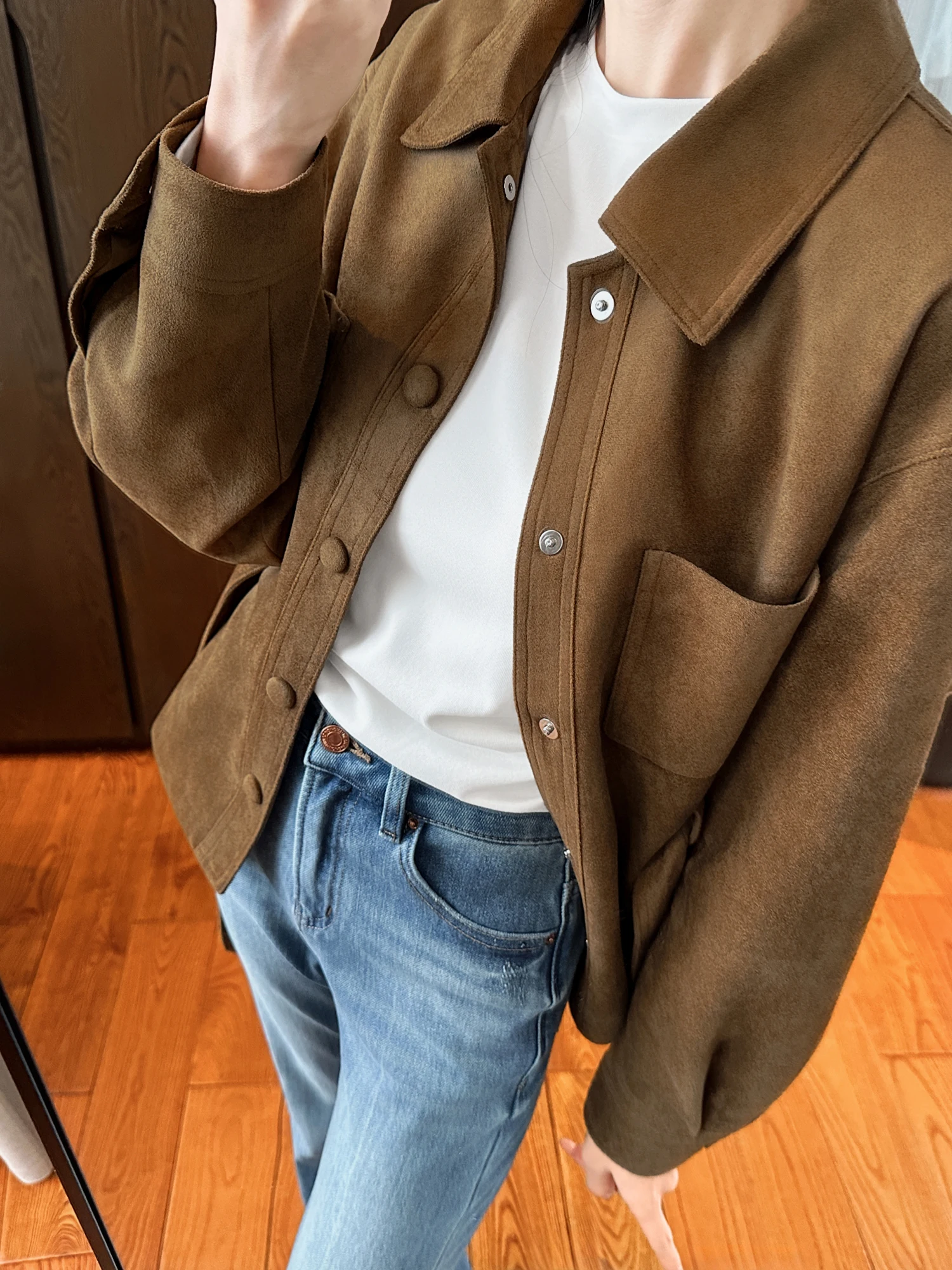 

You See Simple i Color ort Waist-Cinching Jaet Not Piy about Body ape Commute Sle Women's Faion Outerwear