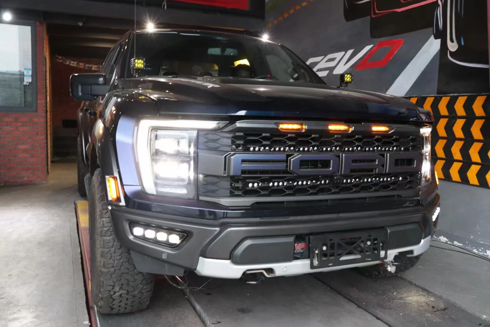 

For 2022 Years Ford Raptor F150 Daytime Running Light DRL 4 LED Lens