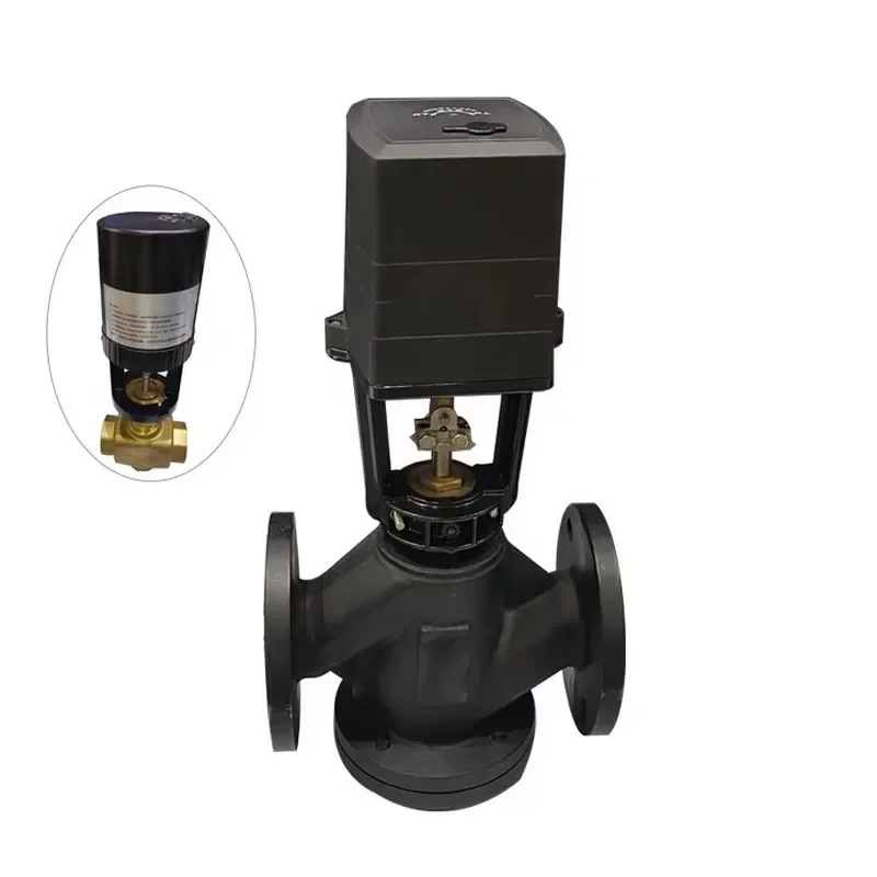 Temperature Control Valve Pressure Electric Regulating Valves Air Flow Control Valve
