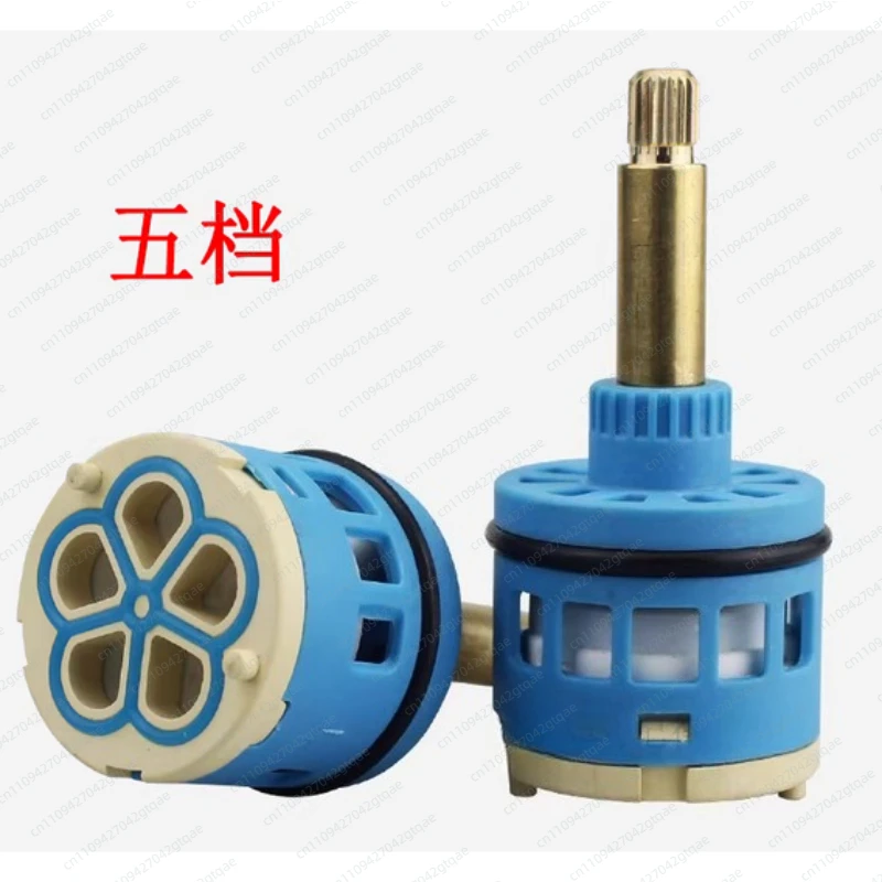 Wall Mounted Concealed Shower Faucet Diverter Valve Shower Faucet Cartridge 5-hole Water Separator Valve Core
