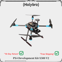 HolyBro PX4 X500 V2 ARF Complete Kit - Includes Pixhawk 6C/6X FC, M10 GPS & 433/915MHz Telemetry Radio for FPV/Mapping Drones