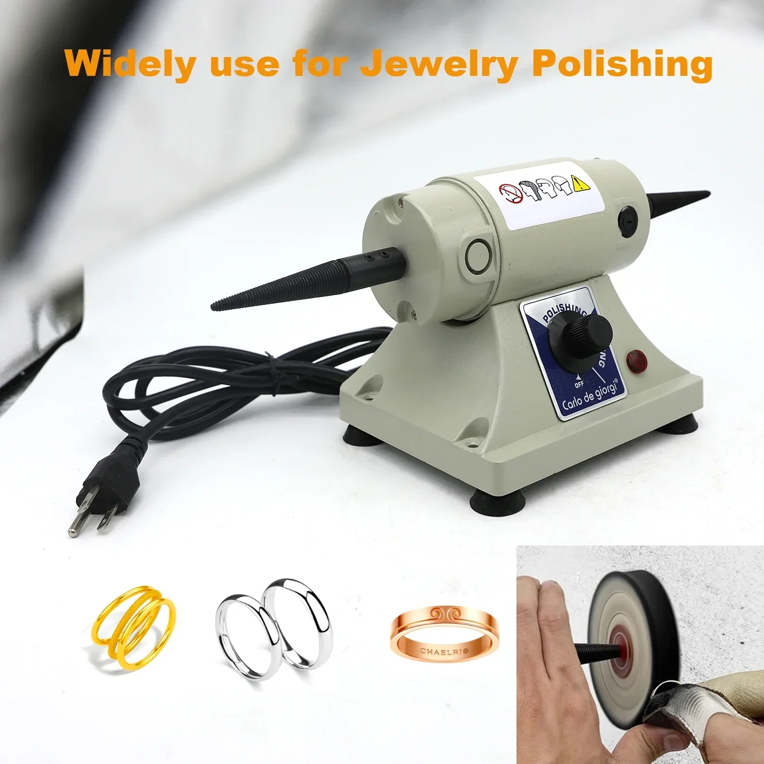 Jewelry Making Tools Mini Polishing Motor Jewelry Bench Lathe Grinder And Polisher Jewelry Polishing Machine