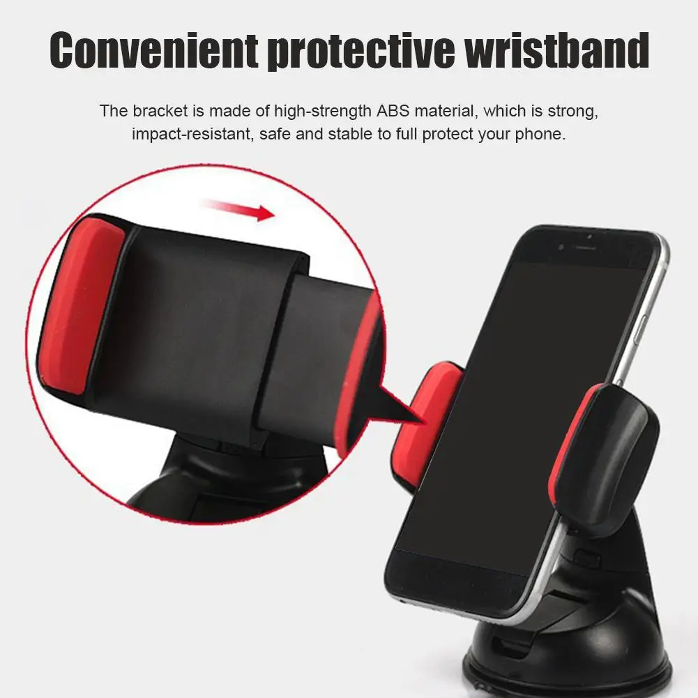 Gravity Car Phone Holder For IPhone Suction Cup Car Holder For Phone In Car Mobile Phone Holder Stand