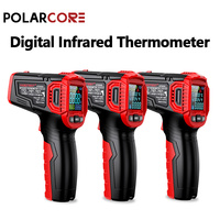 HT650 Digital Infrared Thermometer LCD Color Screen Non-Contact Pyrometer Imager High-precision Hygrometer IR Termometro Tester