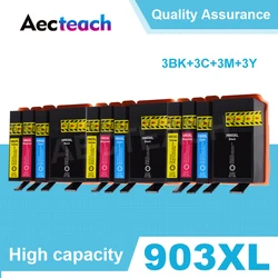 Aecteach 903 903XL Compatible Ink Cartridge For HP Officejet Pro 6950 6960 6961 6963 6964 All-in-one Printer For hp903XL 907XL