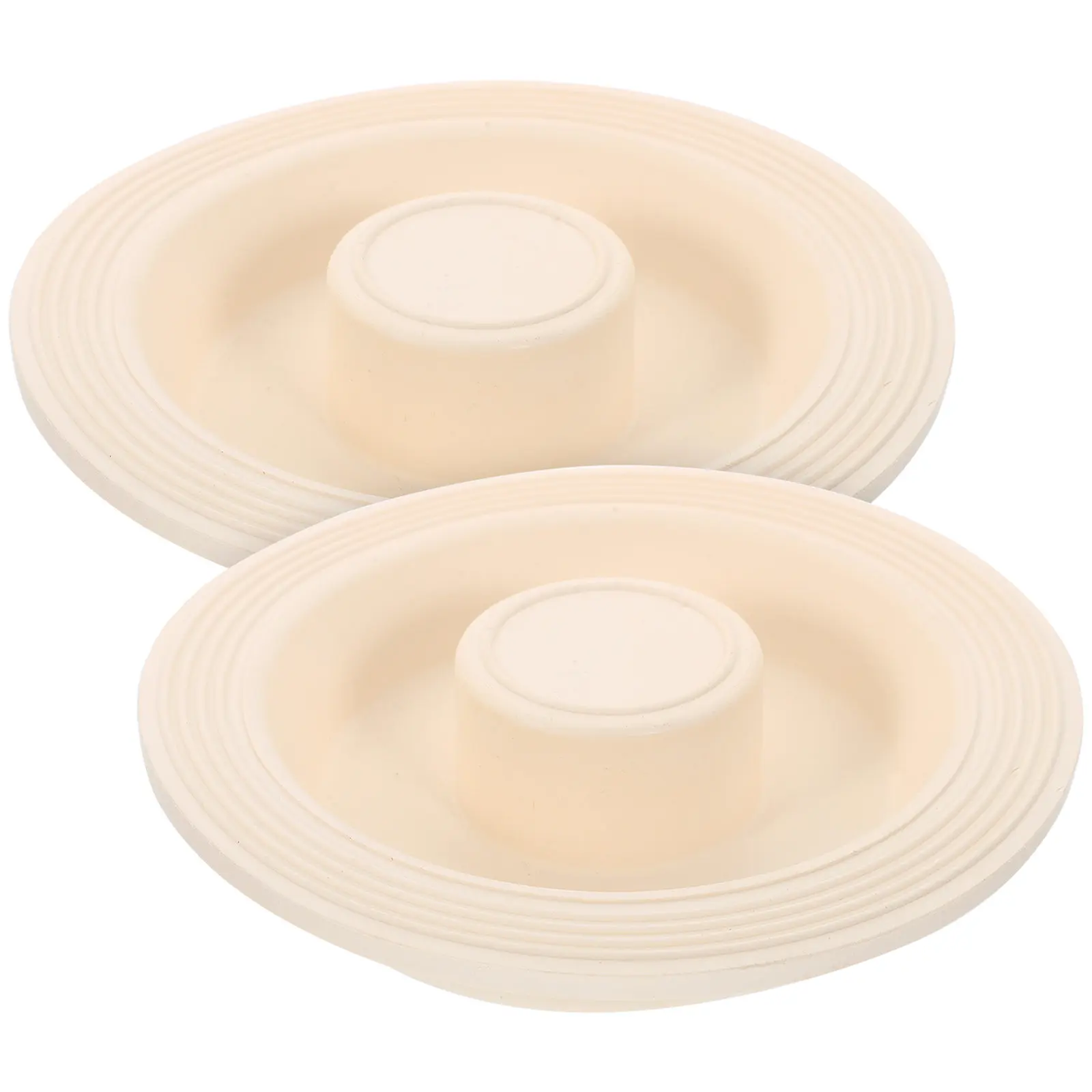 

2Pcs Premium Rubber Sink Plug Drain Stopper Ultra-Thin Leak-Proof Bathtub Stoppers for Kitchen Bathroom Home Drainage Seal Cover