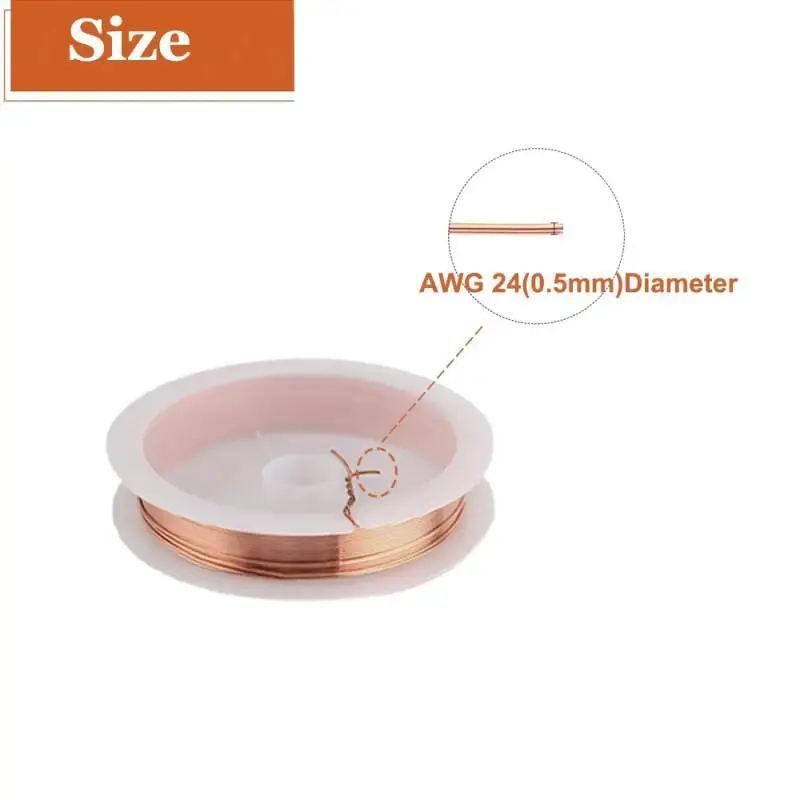 10M Bare Coppers Wire Pure Coppers Wire T2 Coppers Coil Conductive Coppers Wire Bare Wire Diameter 0.1-1.8mm Multi-Purpose