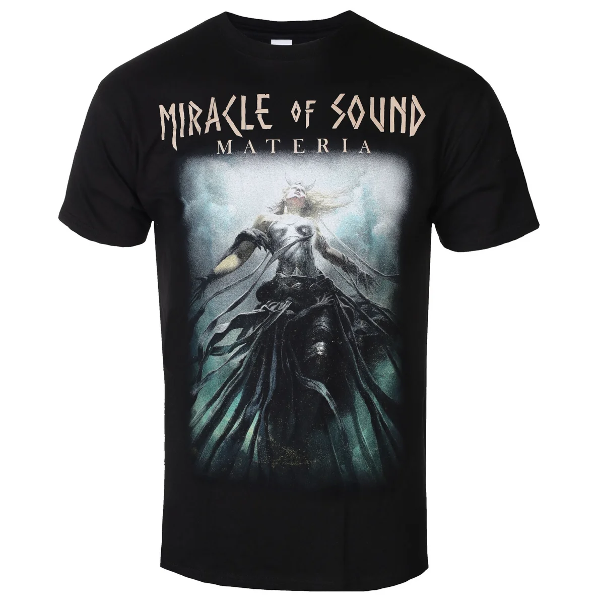 MIRACLE OF SOUND - Materia Artistic Patterns T-shirt mode été pour hommes et femmes, T-shirt en coton décontracté, style streetwear, T-shirt classique de groupe