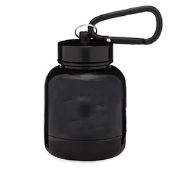 100ML Mini Portable Milk Powder Protein Powder Bottle With Keychain Outdoor Camping Storage Container Bottle Key Chain