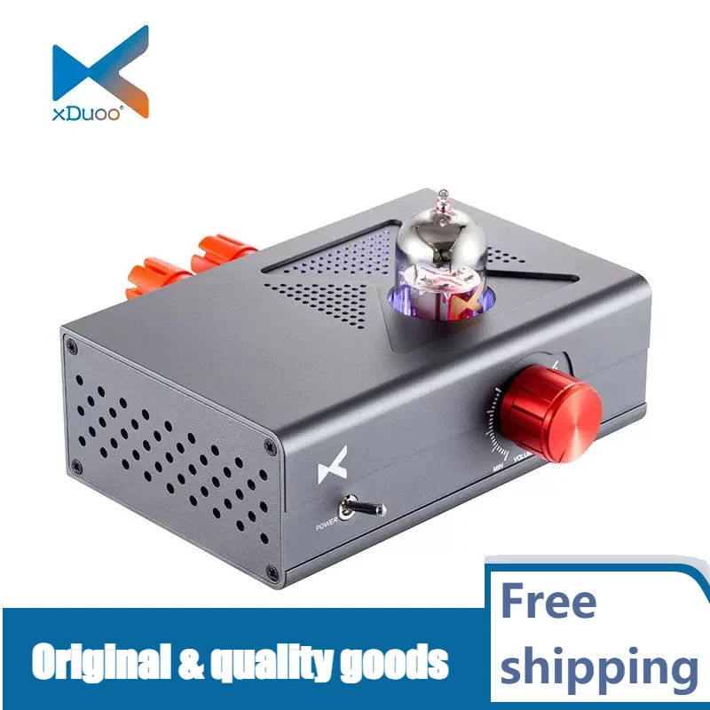 XDUOO MT-605 Power Amplifier 12AU7 Tube Digital Amplifier TI TAP3116 Amp Chip MT605 Amplifer 30W x2 Output Home Tube Amp Desktop