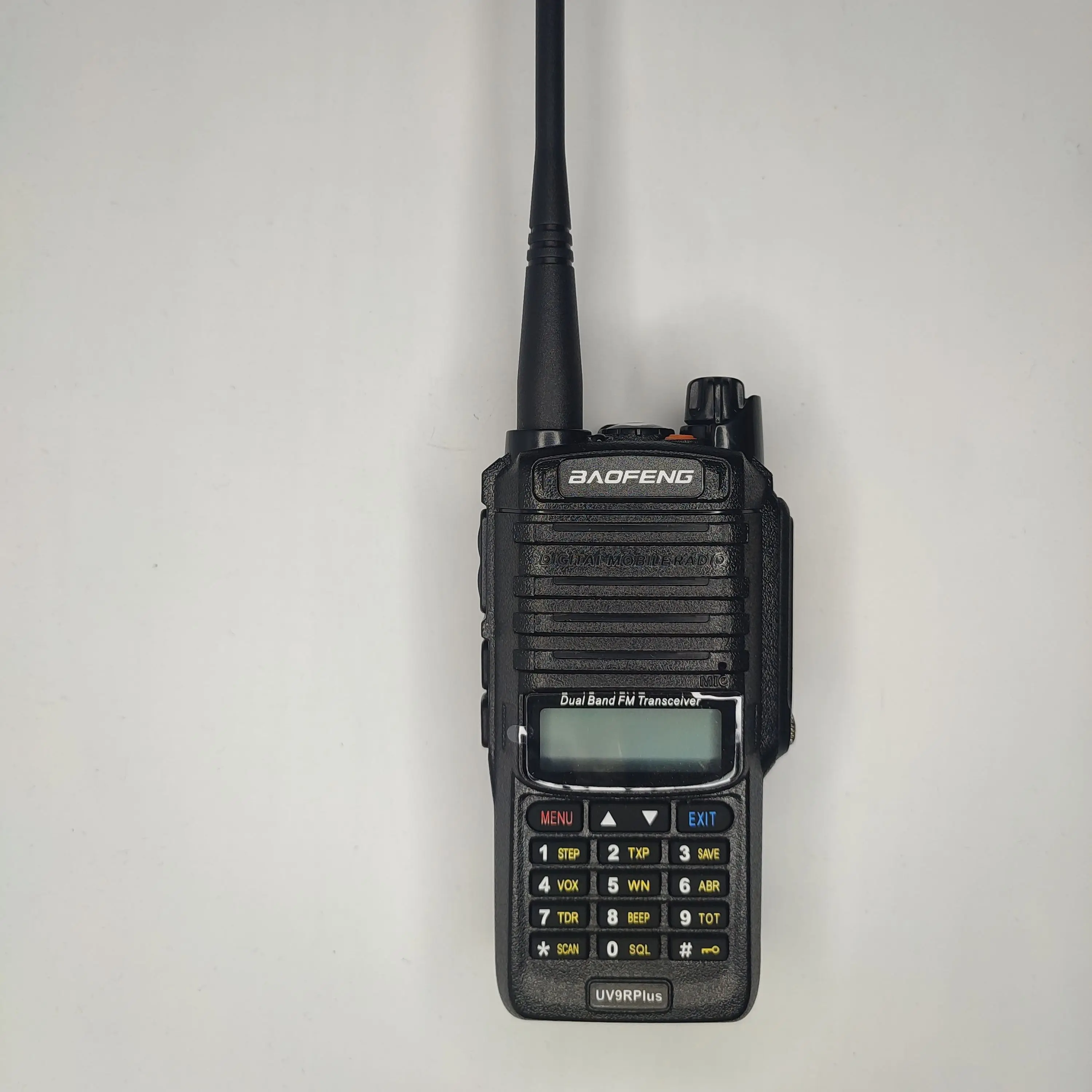 Baofeng-Long Range Walkie Talkie, UV-9R Plus, Receptor de radiopresunto, Impermeável, UHF, VHF, 10km, alta potência, Em dois sentidos, CB, Caça