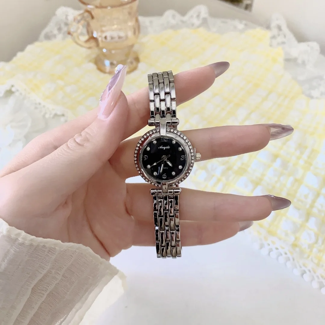 แฟชั่นผู้หญิงหรูหรานาฬิกาสุภาพสตรีนาฬิกาสําหรับสร้อยข้อมือ Montre Femme นาฬิกาข้อมือหญิงนาฬิกาผู้หญิง Relojes