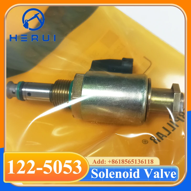 122-5053 1225053 Stop Solenoid Valve for 322C 325C E325C E322C 570B 580B 3126B Engine