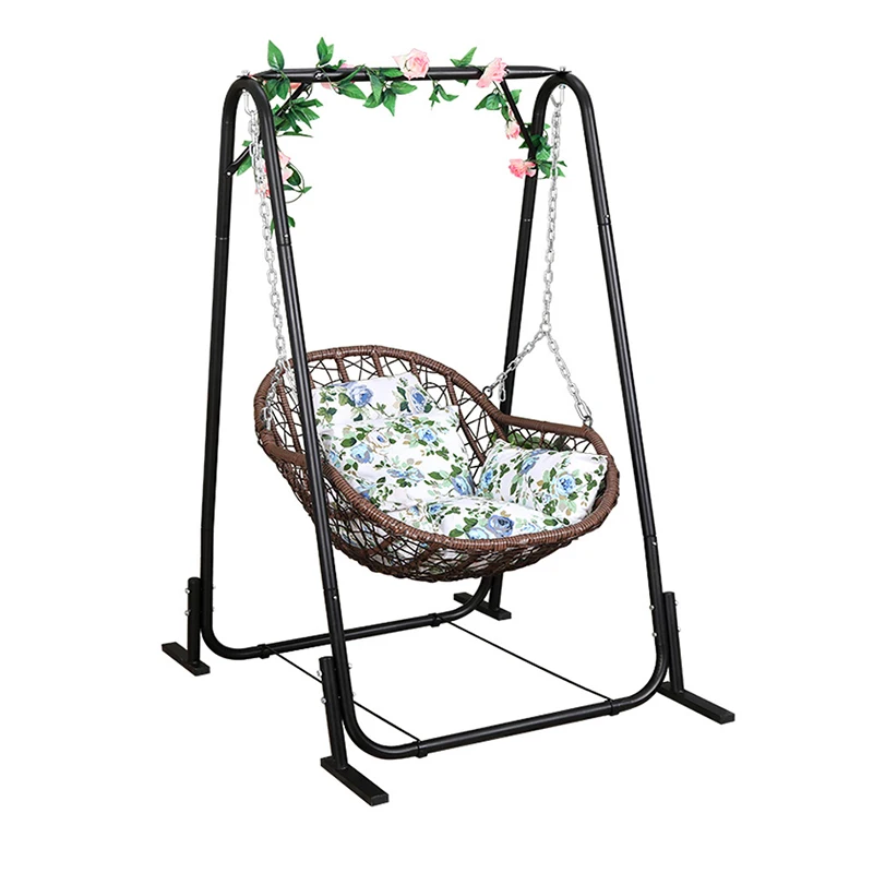 Basket Rattan Swing Chair Rocking Balcony Child Indoor Swing Chair Bird Nest Salon De Jardin Exterieur Outdoor Furniture