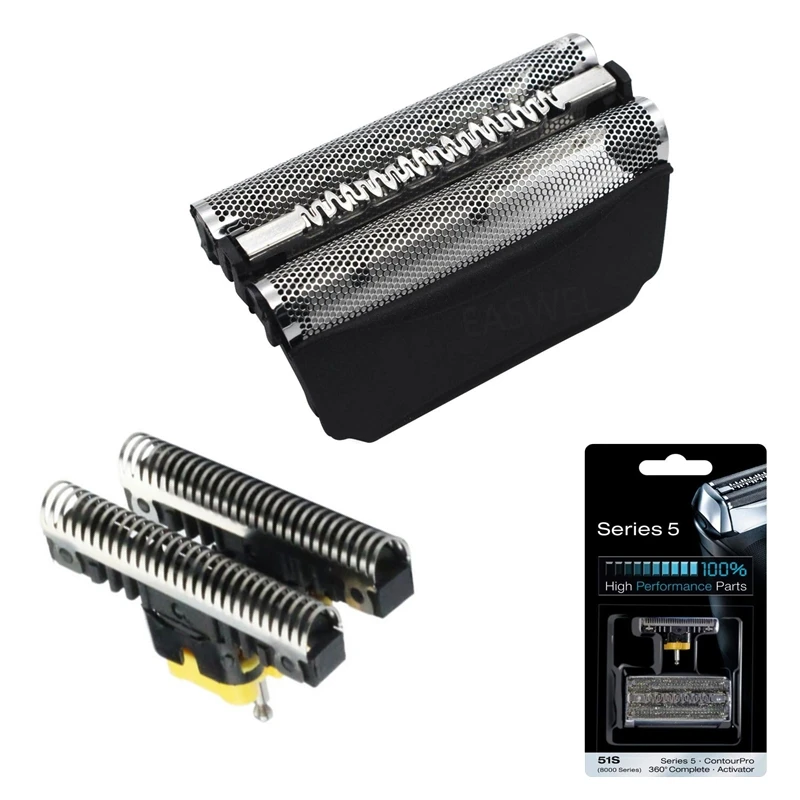 

51B Сменная головка с фольгой, резак для электробритв Braun Series 8000 8970 8975 8985 8986 8987 8990 8991 8995 8595
