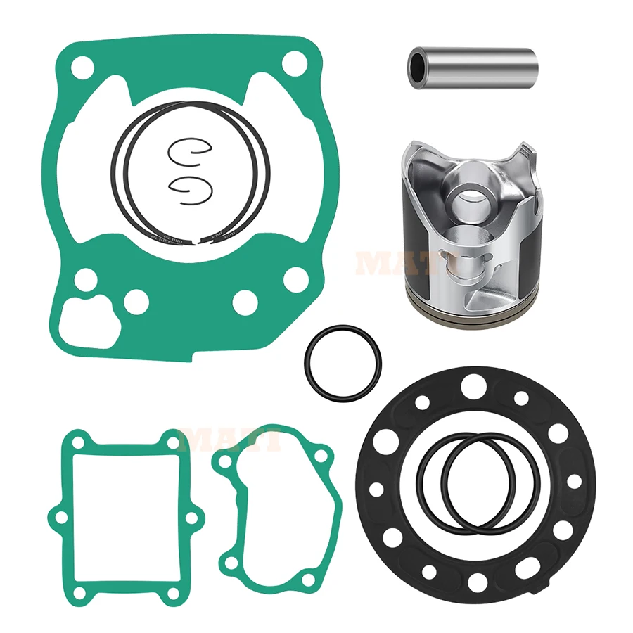 Top End Rubuild Kit with 66.4mm Piston Ring Gasket O-Ring for Honda CR250R 1997-2001 O.E.M# 13101-KZ3-B10  13101-KZ3-J10