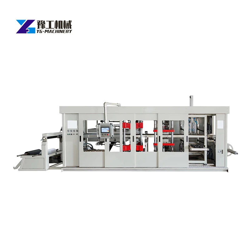Full Automatic High Speed and Low Energy Consumption Biodegradable Pet Plastic Water Cup Machine Plastic Thermoforming Machine