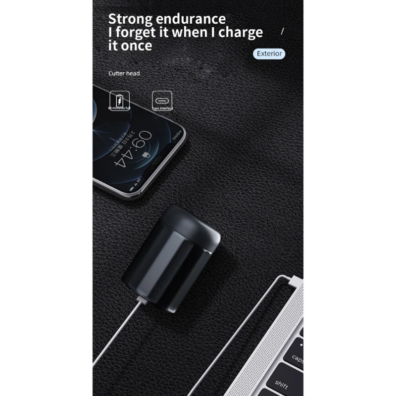 ポケットサイズの洗える電気カミソリシェーバー充電式シェービングマシンドロップシッピング用