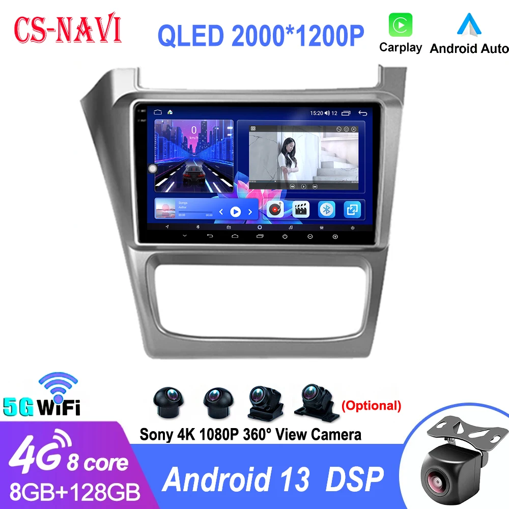 

Android13 For Volkswagen Fox Cross Fox SpaceCross 2010-2019 Car Radio Multimedia Video Player GPS Navigation BT Stereo WiFi 4G