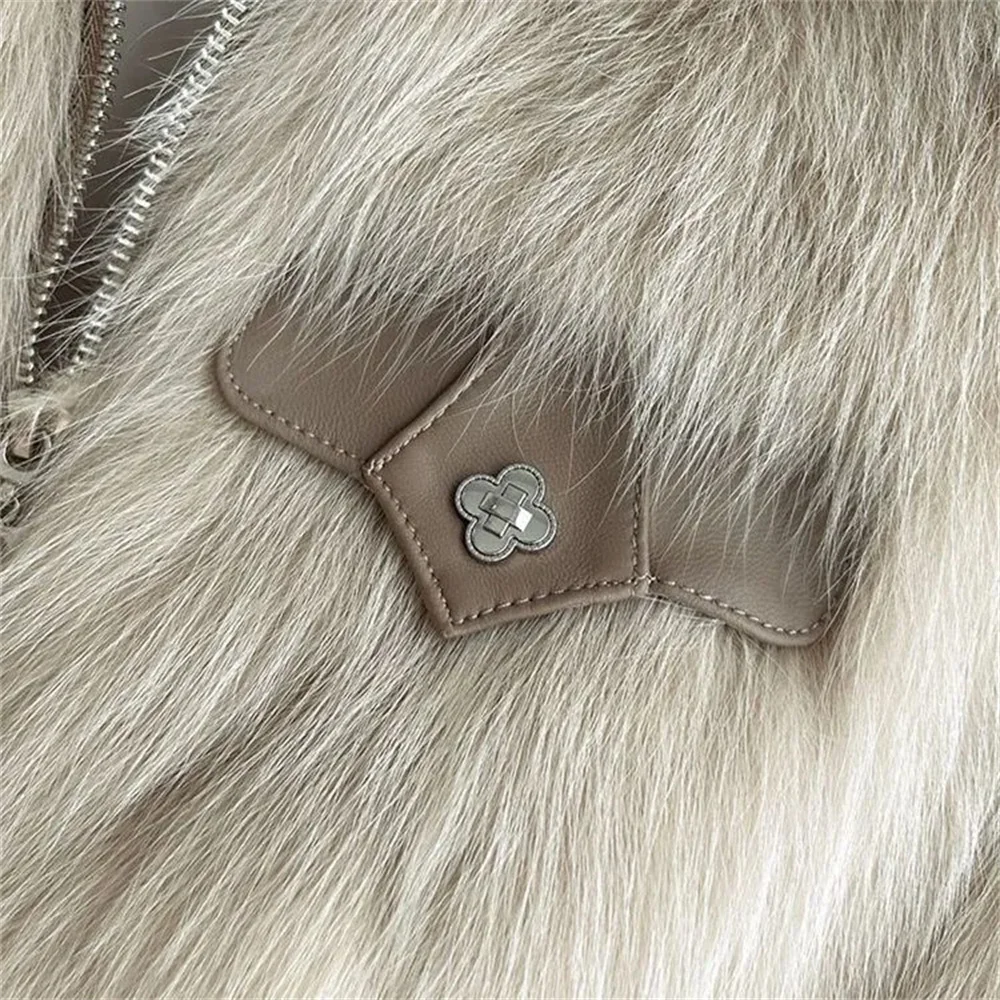 Y2K Fur Coat Spring Autumn Korean Chic Polo Collar Loose Women Clothing Winter Coat Faux Fox Fur Plush Short Jackets Women Tops