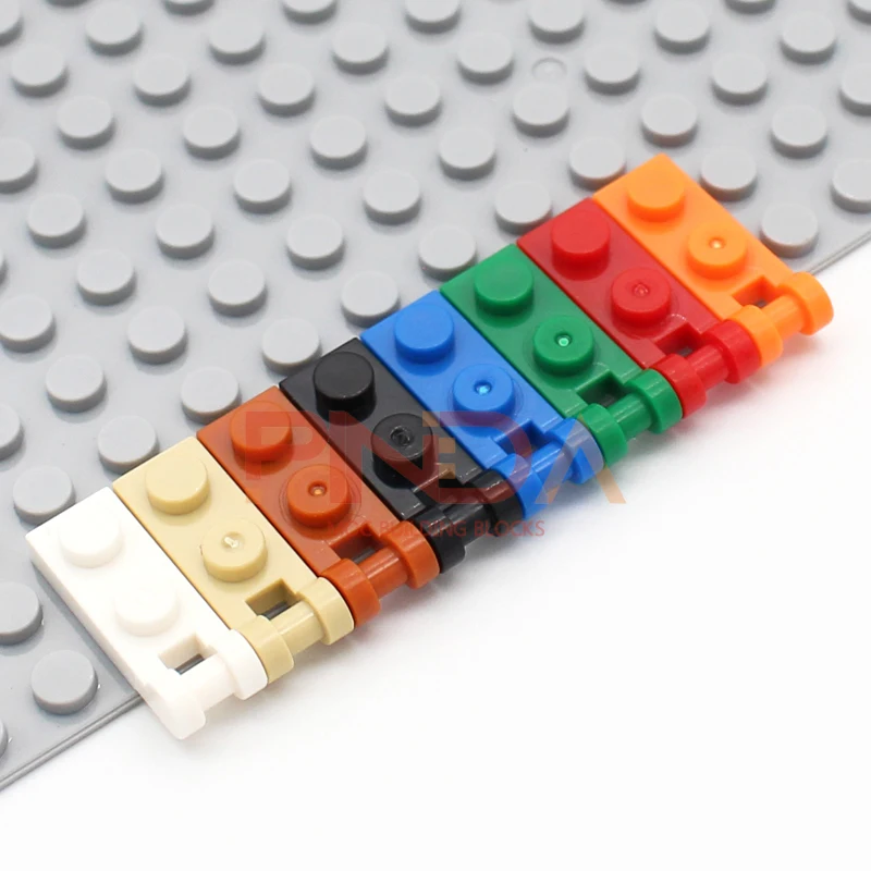 

60478 20pcs MOC 1x2 With Bar Handle 100% Compatible High-Tech DIY Self-Locking Bricks Building Blocks Toys Accessories