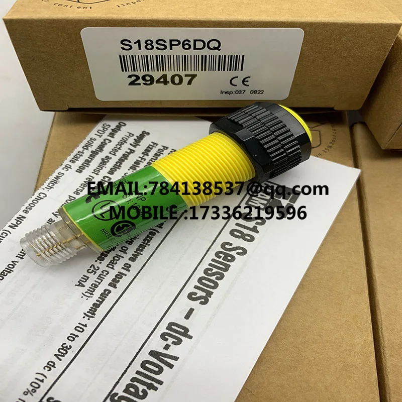 Imagem -05 - Sensor de Ponto Interruptor de Proximidade Original Stock S18sp6dq S18sn6dlq S18sp6dlq S18sn6dq S18sn6dq