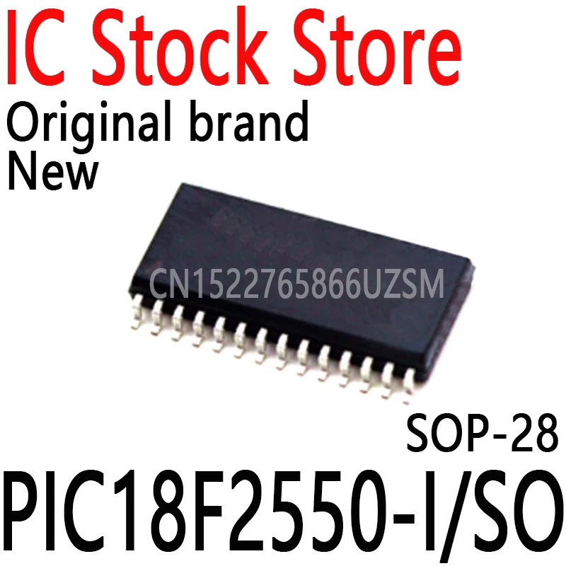 

10PCS/Lot New and Original PIC18F2550 SOP-28 IC In Stock PIC18F2550-I/SO